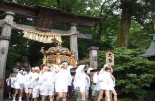 六角形の御神輿