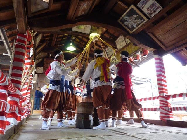 貝塚市 千本搗き