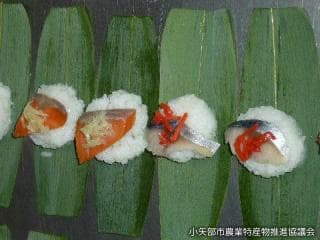 笹寿司作り
