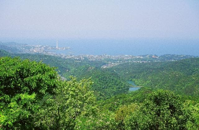 From the summit of Iimoriyama