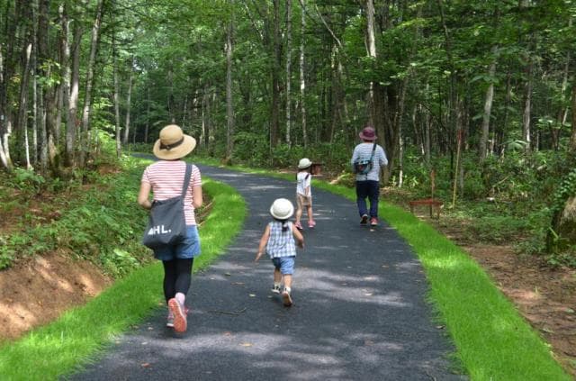 くるみなの散歩道(当麻山ハイキングコース)