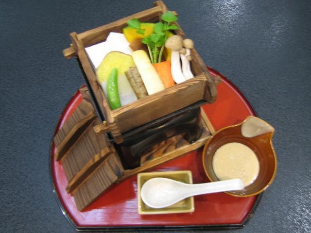 Colored steamed vegetables full of seasonal ingredients