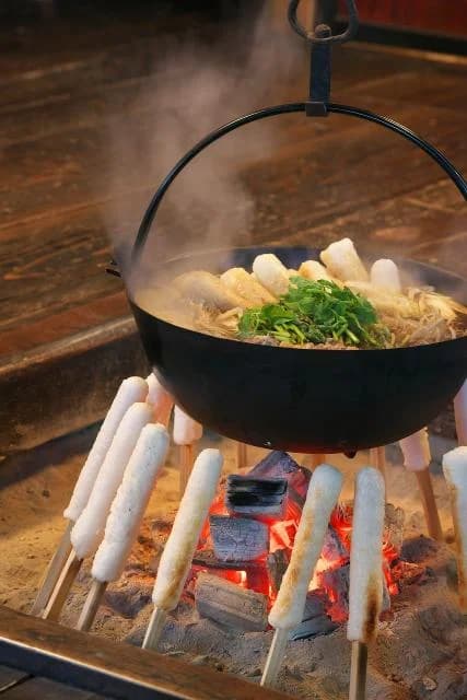 本場大館の「きりたんぽ鍋」