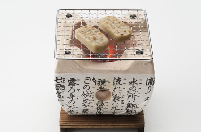 Kankoro mochi cut rice cake