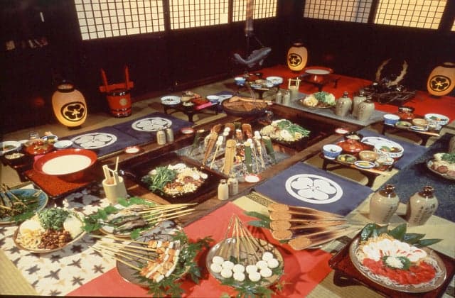 Yunishikawa Rakujin cuisine