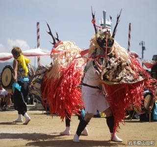 山田八幡宮鹿舞