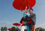 Toshinaga Ryukyu umbrella dance