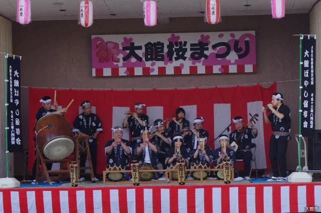 大館ばやし保存会演奏