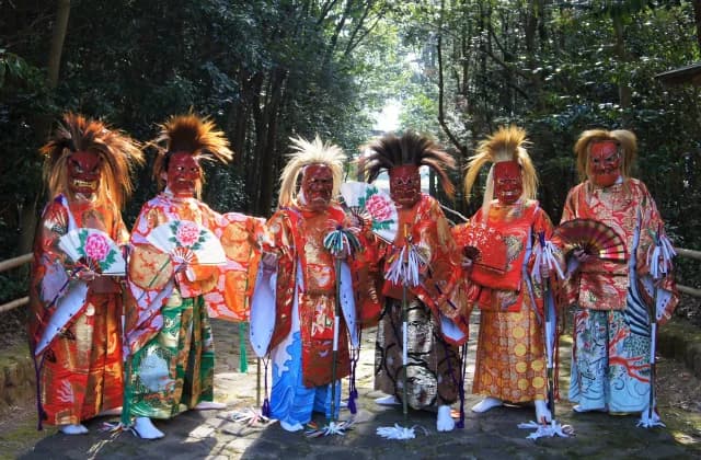 Iwato Kagura in Buzen City