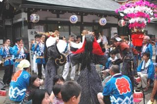Lion dance of Kiyodo