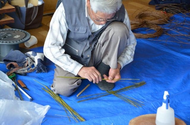 Bamboo work