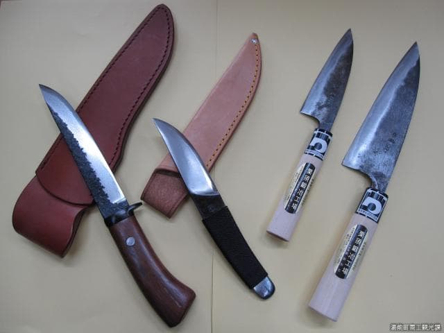 Two on the right are the Kurisu Blacksmithing Plant