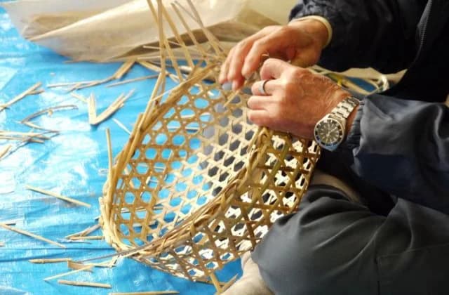 Okuninekyoku bamboo work