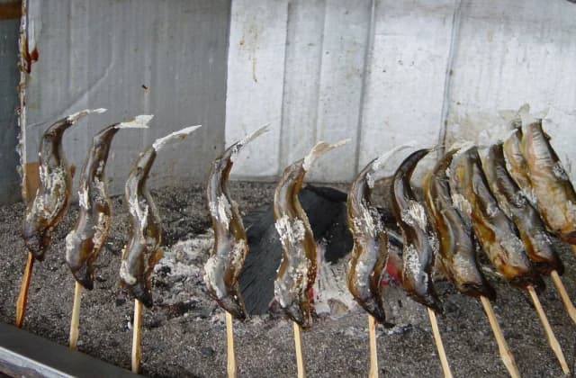 鮎の塩焼き