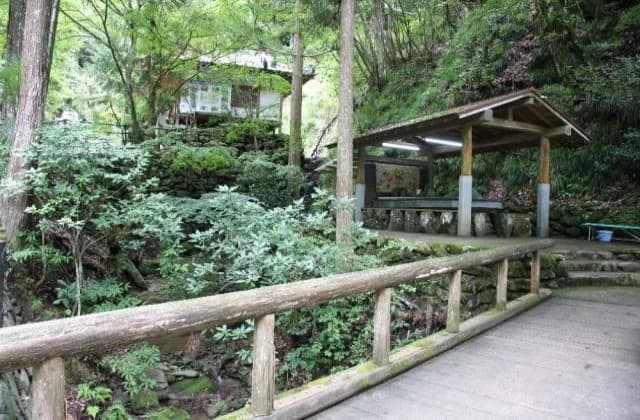 権現山流しそうめん