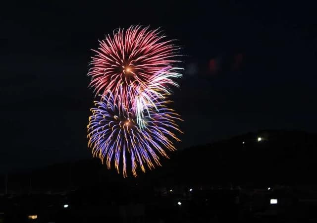 除夜の花火