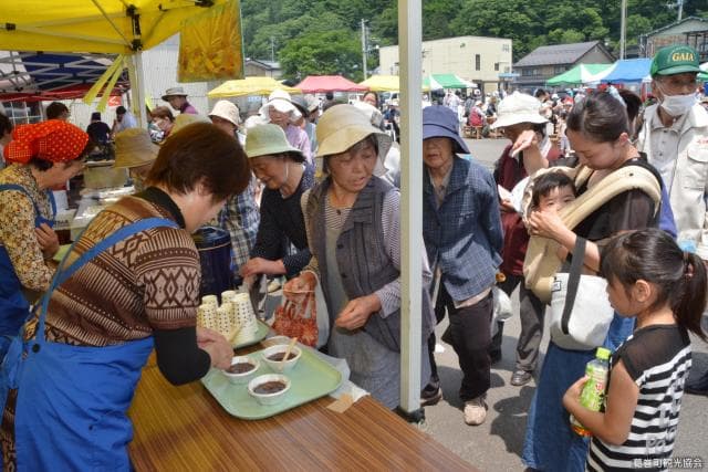 Behavior of Hechichoko dumplings