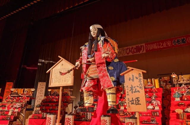 Komatsuhime's float doll