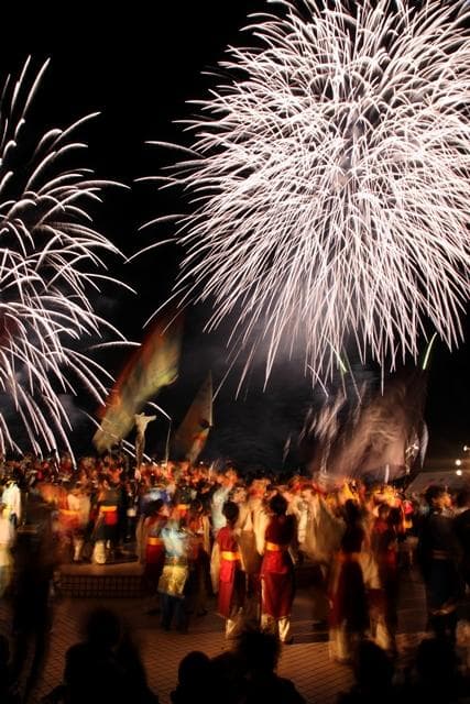 A special winter fireworks