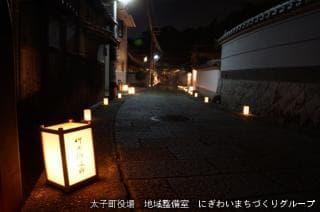 竹内街道灯路祭り