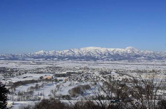 Naie-cho seen from Niwayama Observation Deck
