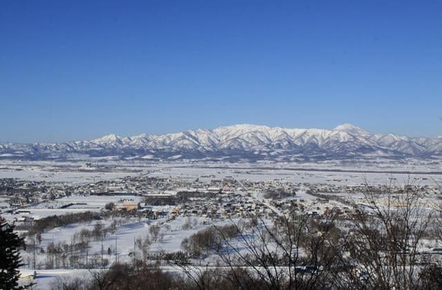 Naie-cho seen from Niwayama Observation Deck