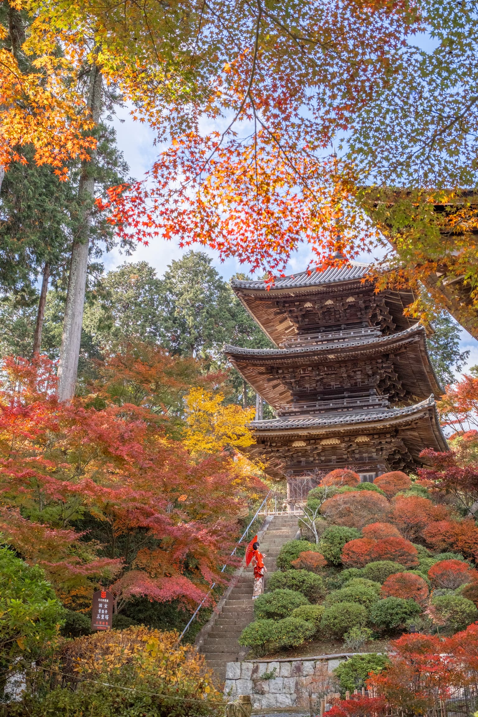 National Treasure Jorakuji Santori Pagoda