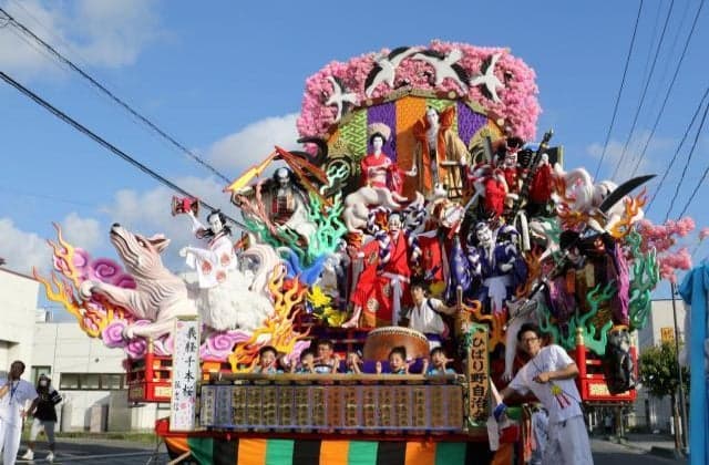 Gonohe Festival in Aomori Prefecture 1