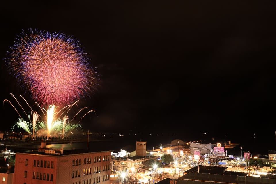 Otaru Shio Festival Fireworks Festival