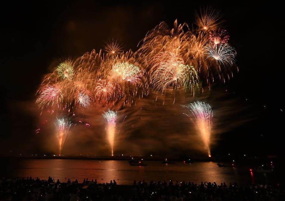 Ishinomaki River Opening Festival Fireworks Festival