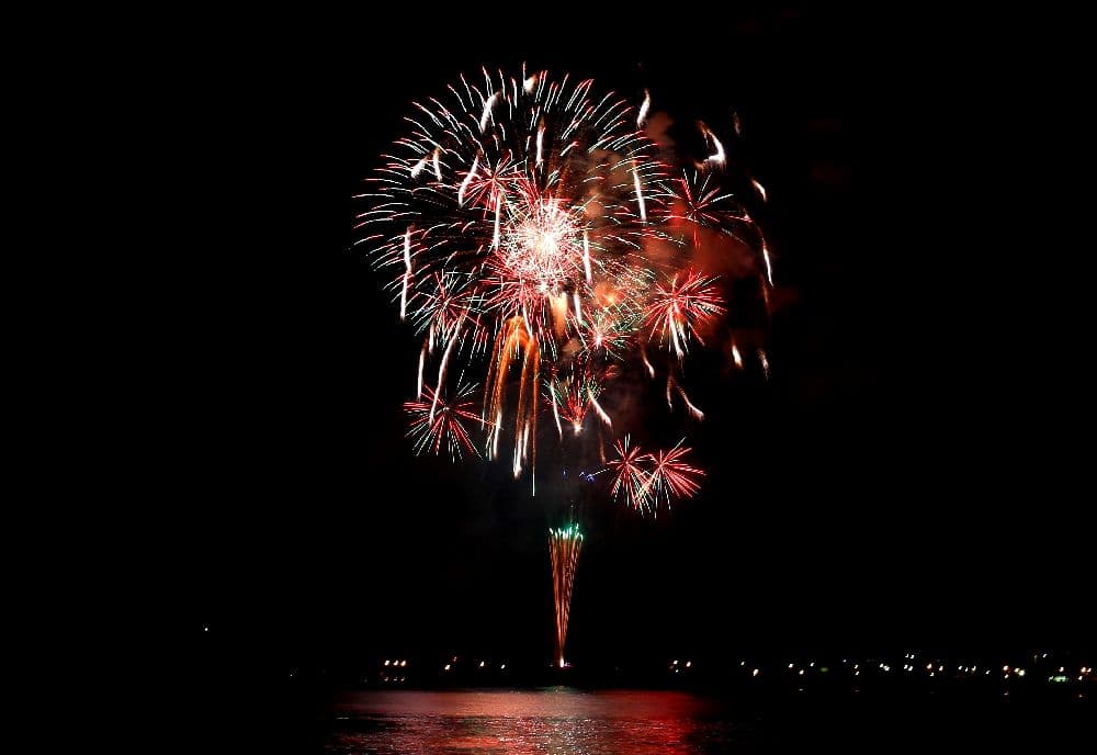 Kamogawa Fireworks Festival