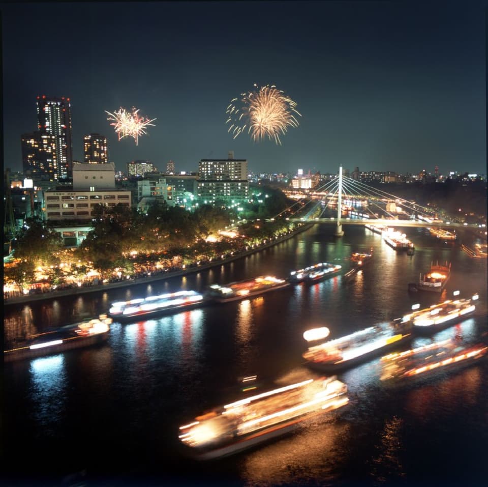 天神祭奉納花火