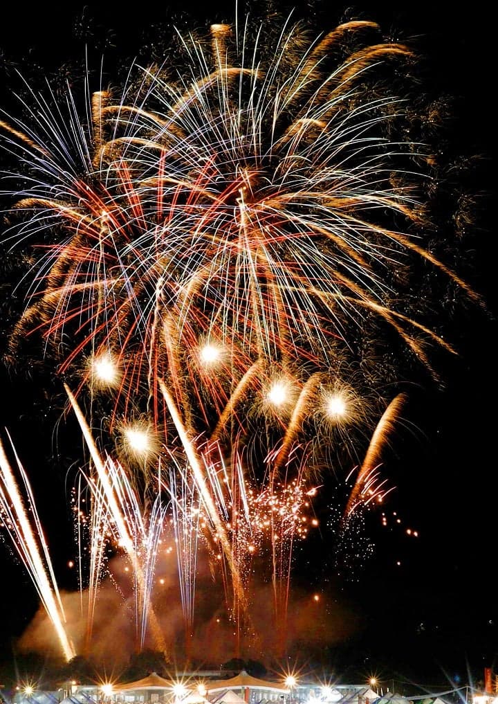 2024 Koryo The Moon Princess Festival launch fireworks