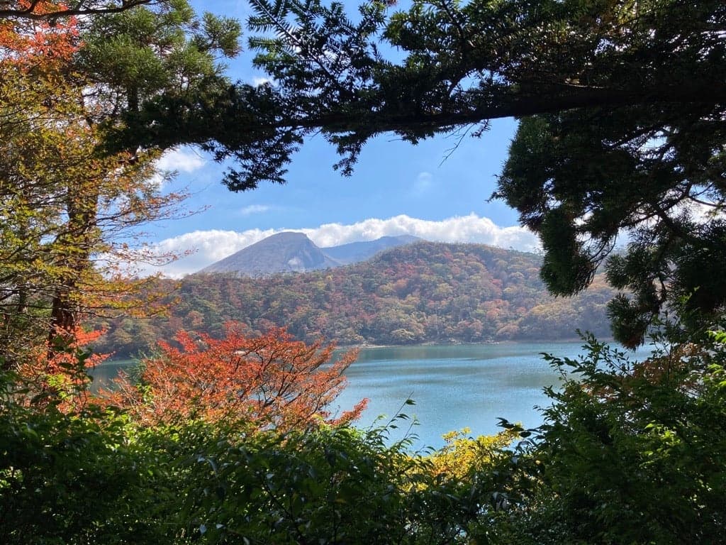 Autumn leaves in Ebino Kogen