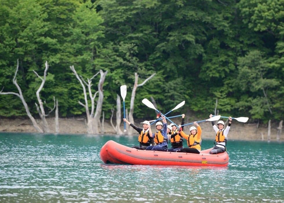 白水湖ラフトボートクルーズ~大白川園地で催行(夏~初秋限定)~