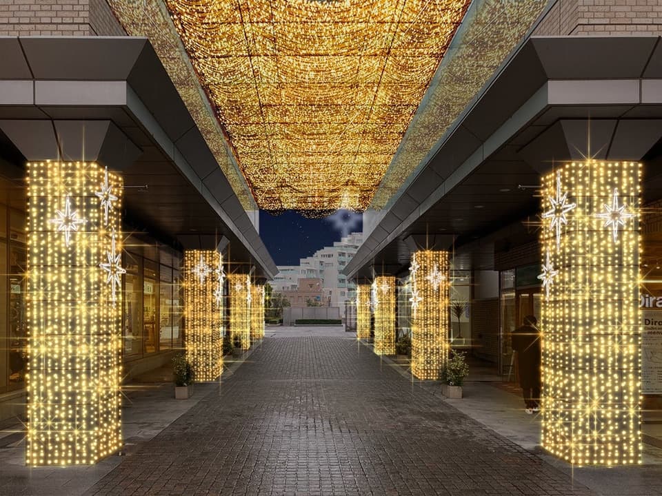 代官山アドレス・ディセ 冬のイルミネーション