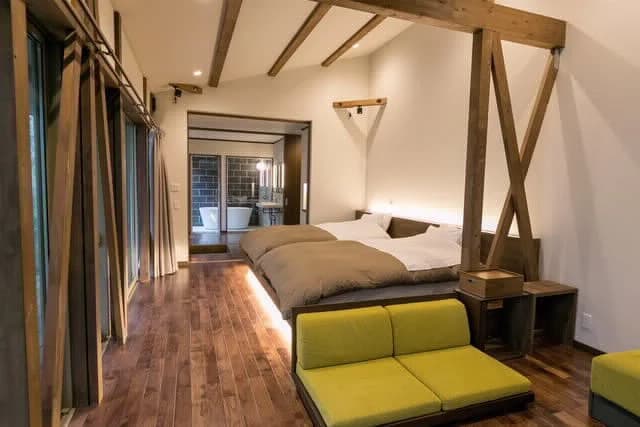 Inside the cottage