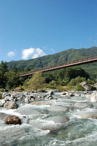 Clear stream of Otagiri River