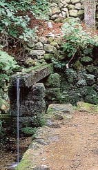 Extending water at Kozenji Temple