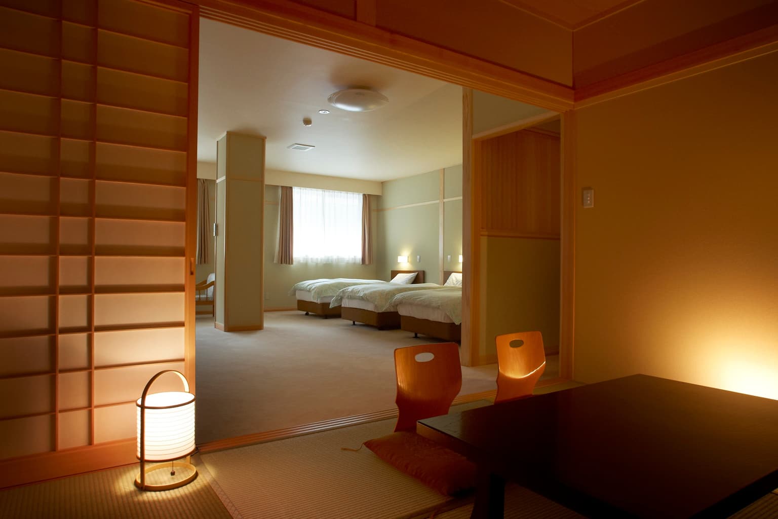 An example of an accommodation room in Kanso