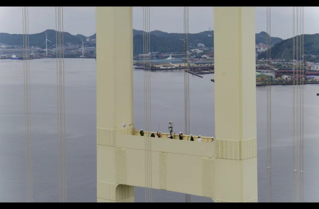 Hakucho-ohashi Bridge main tower climbing cruise