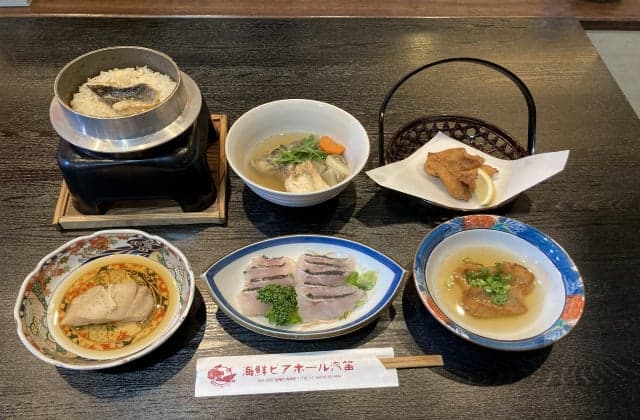 Muroran de hand-free fishing