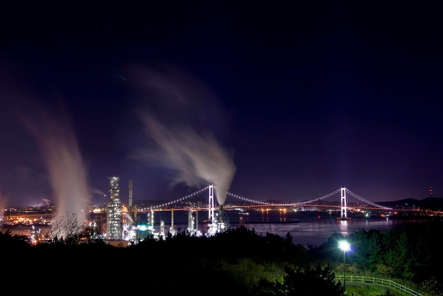 白鳥湾展望台からの眺め
