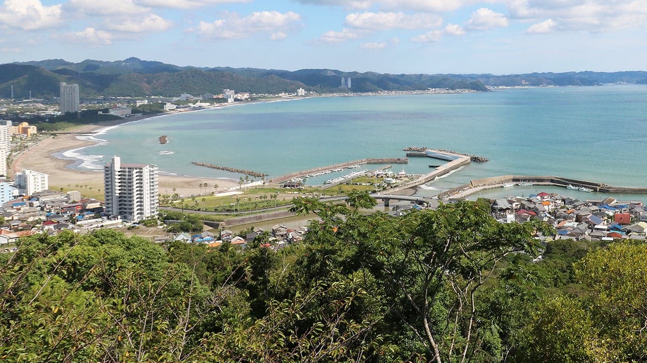 View from Uomizuka Observation Deck