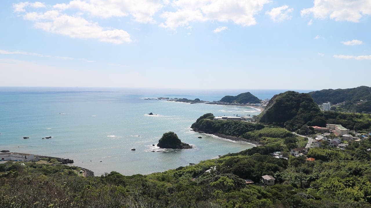 View from Uomizuka Observation Deck