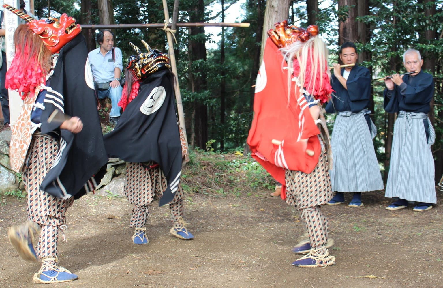 Asama Shrine Lion Dance