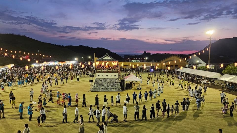 Oldness and Kawara Summer Festival Bon Dance Festival _Bon Odori