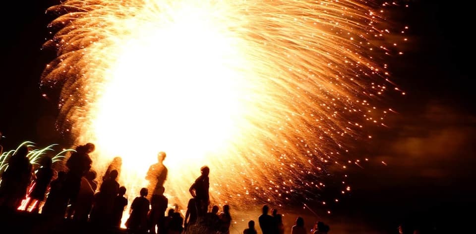 第46回倉吉打吹まつり 飛天花火大会