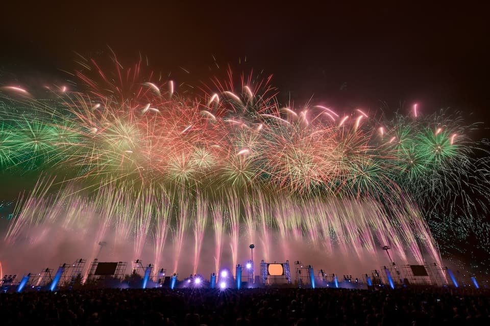 The 71st annual fireworks display