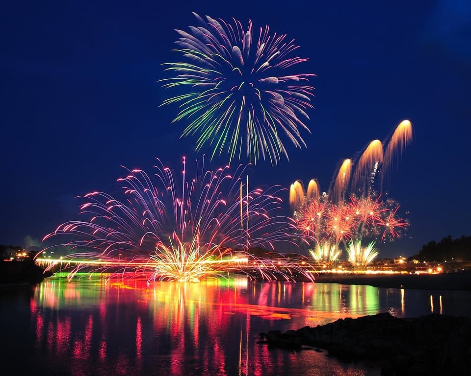 世界遺産登録20周年記念 熊野徐福万燈祭 第62回新宮花火大会